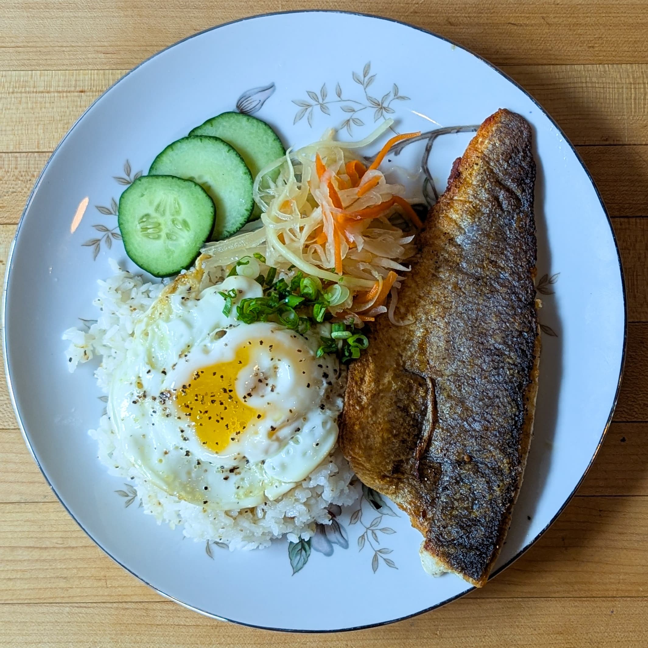 Marinated Milkfish Silog
