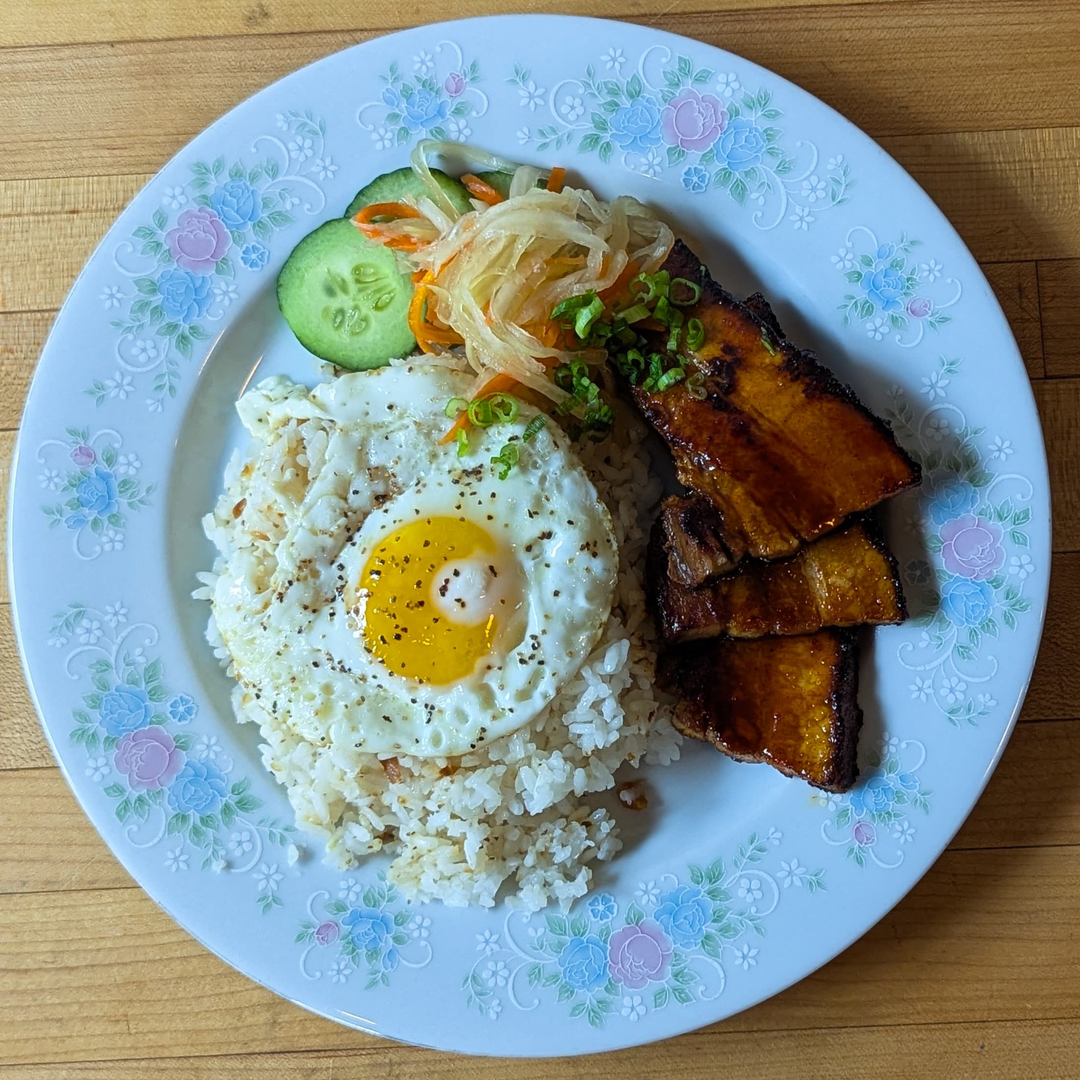 BBQ Pork Belly Silog